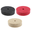 6 pcs 75mm Abrasive Polishing Wheel Replacement Metal Dust Paint Remove Tool YLK