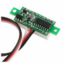 0.36 inch LED Ultra-small DC Digital 0~100V Voltmeter Battery Voltage Teste C6V6