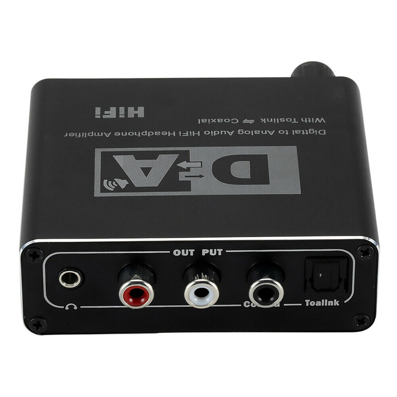 5.1 Channel RCA Decoder Adapter Digital to Analog 3.5mm Stereo Audio Converter