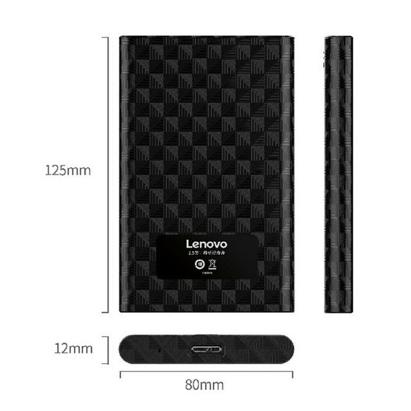Lenovo USB3.0 SSD Adapter Box 2.5 inch SSD Solid State Hard Drive Enclosure