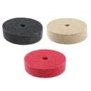 6 pcs 75mm Abrasive Polishing Wheel Replacement Metal Dust Paint Remove Tool YLK