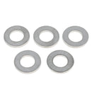 5 Pieces M10 Flat Washer Gasket, Plain Washer for Screw, Titanium Alloy