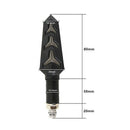2x Motorcycle LED Turn Signal Lamp Sequential Amber Flowing LED Indicator Lig OZ