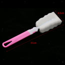 5Pcs Bottle Cup Glass Easy Wash Clean Long Sponge Brush Kitchen Tool Handle