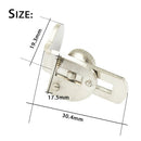 Plated Brass Thumb Rest with Screws for Clarinet Woodwind Replacement PartTO