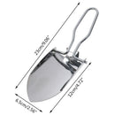 Mini Garden Tools Collapsible Folding Shovel Camping Spade Cloth PackageBX