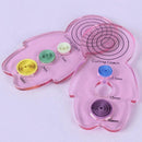 Pink Practical Paper Quilling Tool Curling Winder Tool DIY! Plate Origami U1S7