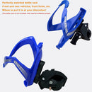 Bicycle Handbar Water Bottle Holder Clamp Bike Bottle Cage Adapter Clip A