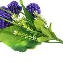 1 x Artificial Simulation Hydrangea Flower Plant with 9 Flower Balls for Bo O2L8