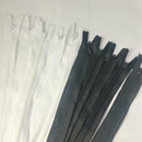 10pcs 40cm Invisible Closed End Zips Zipper for Sewing Tailor Dressmaking