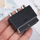 RGB scart to 3 RCA S-Video sdapter composite RCA SVHS AV TV audio converter OZ
