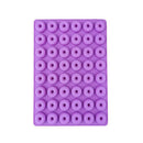 Mini Donut Silicone Mold Chocolate Mold Donut Pans Non-Stick Purple