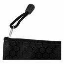 Black Nylon Sexangle Printed A5 Paper Document Files Organizer Bag F4M4