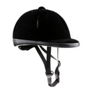 Professional Kids Velvet Equestrian Helmet, Adjustable Horse Riding Helmet,