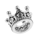 10 Pcs Mini Crown Charms Beads for Jewelry Findings Making 6 x11mm Sliver