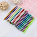 60pcs\pack Multi color glitter hot glue sticks non-toxic high adhesive sti Cy