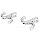 2pcs 10mm/8mm Handlebar Mirror Turn Signal Adapter Clamps for ATV Dirt Bike