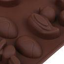 14 Cavity Cartoon Duck Rabbit Egg Silicone Mold Cake Baking ToolME