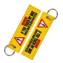 If You My Bike Keychain Keyring Embroidery Luggage Chain Key Key A+ Tag U4R G2O9