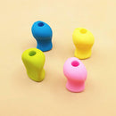 3pcs Silicone Gel Pencil Aid Grip Right Pen Left Handed Handwriting Stationer
