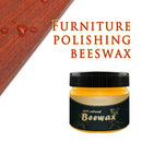 2pcs Wood Seasoning Beewax All Natural Furniture Care Beeswax with Sponge