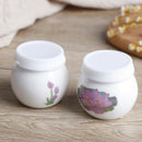 Ceramic Crystal Dish Bowl Cup Acrylic Liquid Glitter Bottle DIY Nail Art To!j