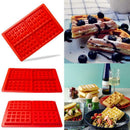Waffles Cake Chocolate Pan Silicone Mold Microwave Baking DIY Mould Tray Tool