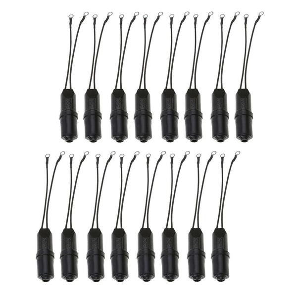 16x TV Antenna 300-75 Ohm Coaxial Cable Matching Trans-former VHF/UHF/FM