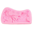 Silicone Molds Fondant Chocolate Moulds Christmas Cake Decorating Tools