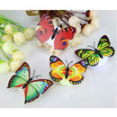 Luminous Butterfly LED Night Light Lamp Wall Pasted Home Decoration(Random)