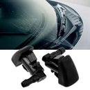 2pcs Windshield Wiper Water Washer Fluid Jet Spray Nozzle Kit for 2008-2012 Ford