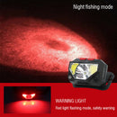 USB Rechargeable XPE LED Fishing Headlamp Waterproof Head Light Torch Lamp