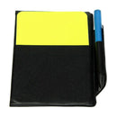 Soccor Referee Penalty Pencil Wallet Pad Yellow Red Card and Sports Noteboo S2V6