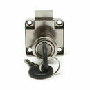 20mm Drawer Tubular Cam Lock For Door Mailbox Cabinet 2 Keys + TOP Cupboard I9G5