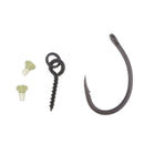 30pcs Carp Rig Ring Stops Rubber Hook Stops Beads Bait Holder and Bait Screw