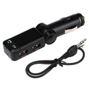 Car Kit Handsfree Wireless Bluetooth FM Transmitter LCD MP3 Player USB Charger