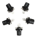5pcs T5 B8.5D Halogen Car Gauge Bulbs for Interior Dash Instrument Light