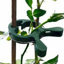80Pcs Tree Plants Flower Seedling Stem Support Plastic Spring Clips Set HPZ