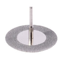5pcs 50mm Diamond Cutting Discs & Drill Bit For Rotary Tool Glass Metal D9D8