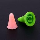 10pcs Rubber Cone Shape Knitting Needles Cap Point Protectors in 2 Sizes