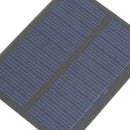 0.5W 5.5V Solar Panel Polycrystalline Silicon Solar Battery Charger 76x60mm