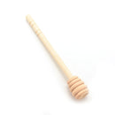 Trendy Wooden Honey Dipper Wooden Stick Spoon Dip Drizzler Server 145mm Long  Z