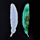 Silicone Feather Bookmark Mold For DIY Jewelry Pendant Making Mould Handmade