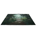 7x5ft Castle in Forest Lovers Vinyl Digital Printed Photography Backdrop Pr A5H5
