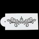 4PCS/Set Stencil Flower Fondant Cake Stencil Cookie Cake Stencil Decor Tool-  Bj