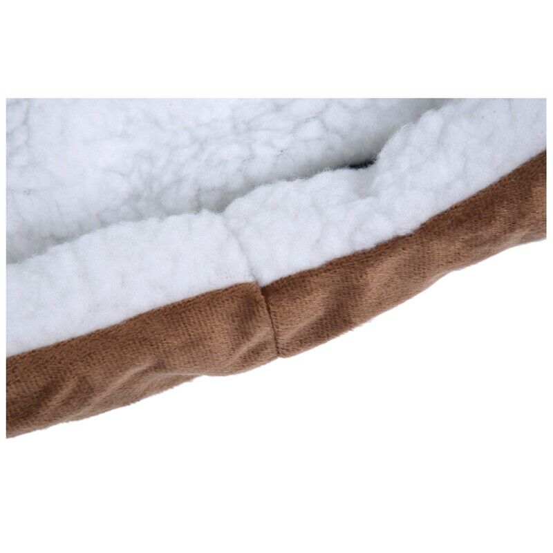 Large Waterproof Warm Soft Fleece Puppy Pet Dog Cat Bed House Basket Nest M Z5W4