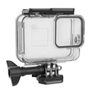 Metal Button 60m Underwater Waterproof Case Cover for GoPro HERO 8 Sport Camera