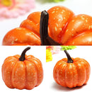 2Pcs Plastic Yellow Pumpkin Large Vegetable Creative Party Decorative liau
