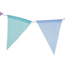 Triangle Bunting Banners Burlap Jute Flags Wedding Party Hanging Decor