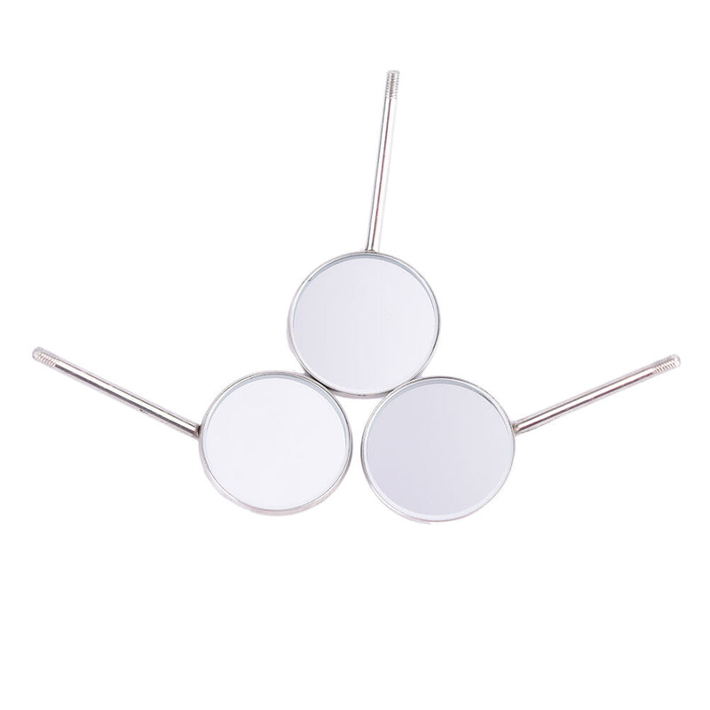 1PC Dental Mirror Dentist Stainless Steel Handle Tool for Teeth Cleaning BDA Gw